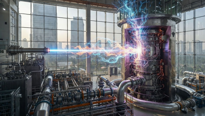 Chiny opracowują pierwszy na świecie hybrydowy reaktor-akcelerator jądrowy, zdolny do niszczenia nawet radioaktywnych odpadów w swoim kotle.