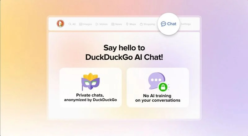DuckDuckGo wprowadza czat głosowy z botem AI Duck.ai, zapewniając jednocześnie prywatność danych