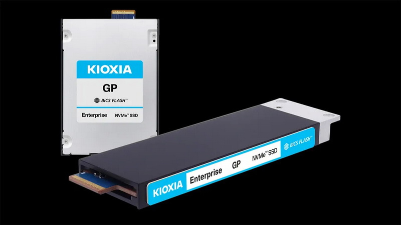 Kioxia wypuściła serwerowy SSD Super High IOPS, który znacznie zwiększy prędkość działania układów AI firmy Nvidia
