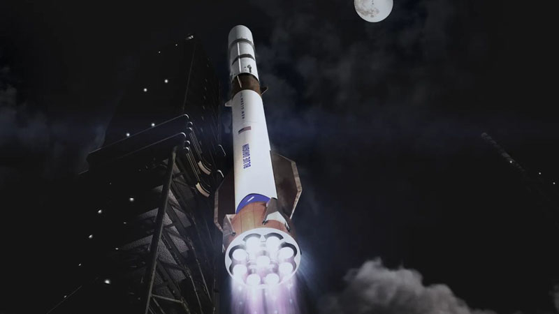 Blue Origin planuje wystrzeliwać 100 ciężkich rakiet New Glenn rocznie, aby prześcignąć SpaceX