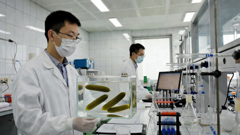 Chińska firma opracowała w pełni ekoszczędny akumulator, którego elektrolit nadaje się nawet do solenia ogórków