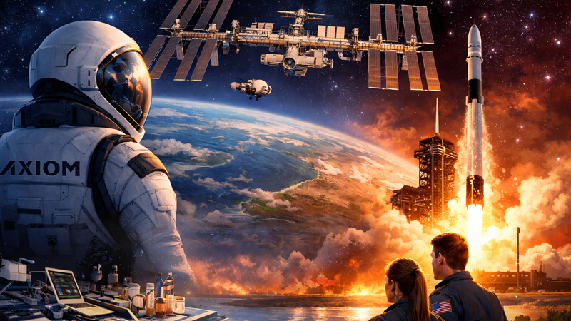 Axiom i NASA zawarły umowę: nowy zespół kosmicznych turystów wyruszy na Międzynarodową Stację Kosmiczną w styczniu 2027 roku.