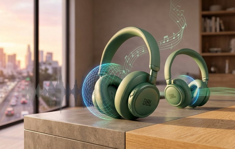 JBL wypuściła całkowicie bezprzewodowe słuchawki Live 780NC i Live 680NC, które działają do 80 godzin bez ładowania.