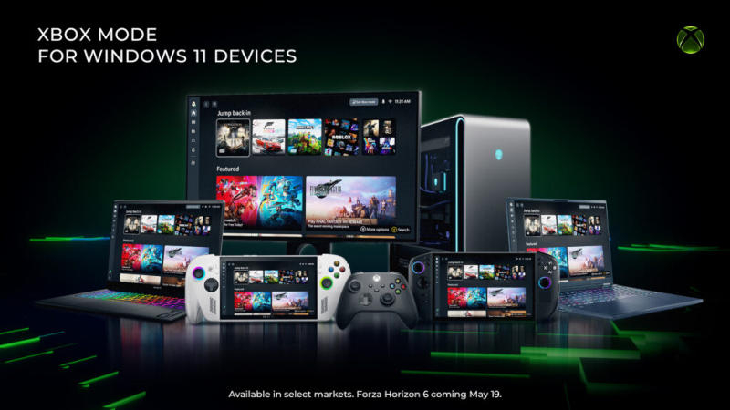Tryb Xbox jest teraz dostępny dla komputerów z systemem Windows 11