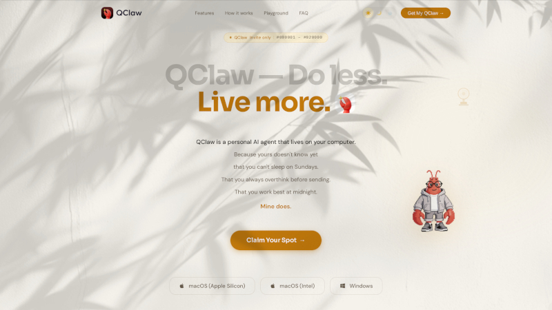 Tencent rozpoczął testy agenta AI QClaw, ale znacznie ograniczył jego dostępność