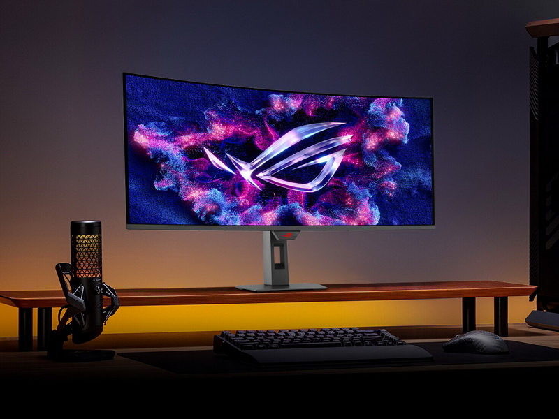 ASUS przedstawiła nowy 34-calowy monitor ROG Strix OLED XG34WCDMTG z wbudowanymi funkcjami Smart TV
