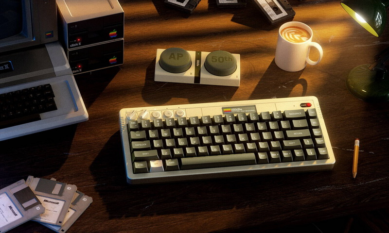 Klawiatura mechaniczna w stylu retro 8BitDo Retro 68 AP50 kosztuje 500 dolarów i jest inspirowana Apple II