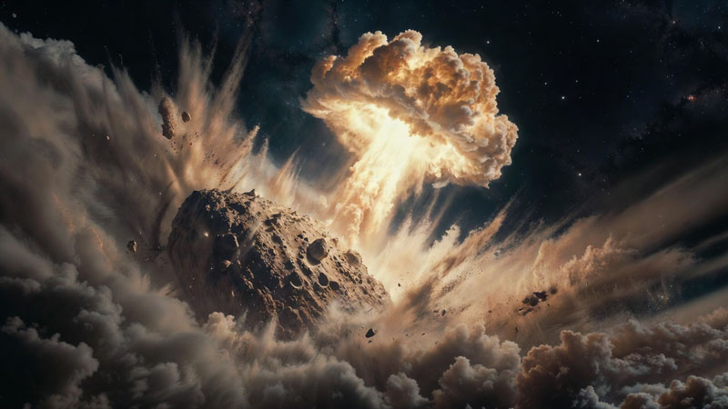 Może bomba atomowa lepiej ochroni planetę przed asteroidą niż się przypuszczało – przeprowadzono eksperyment.