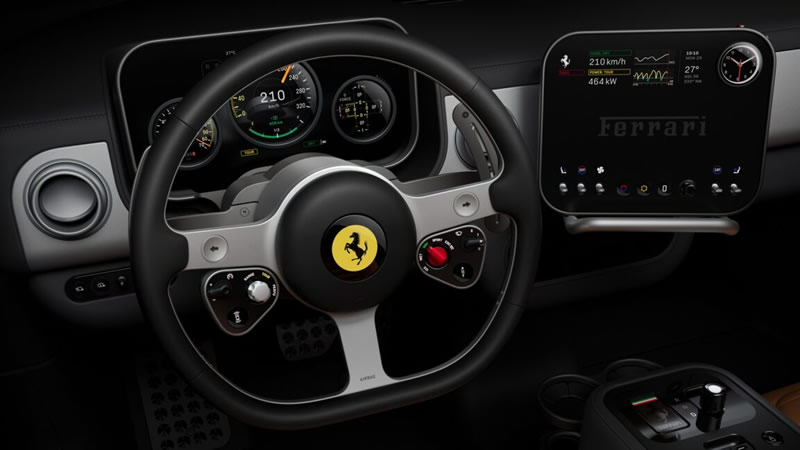 Apple‑Car mógłby wyglądać tak: Ferrari prezentuje wnętrze elektrycznego samochodu Luce, zaprojektowanego przez Joniego Aiva