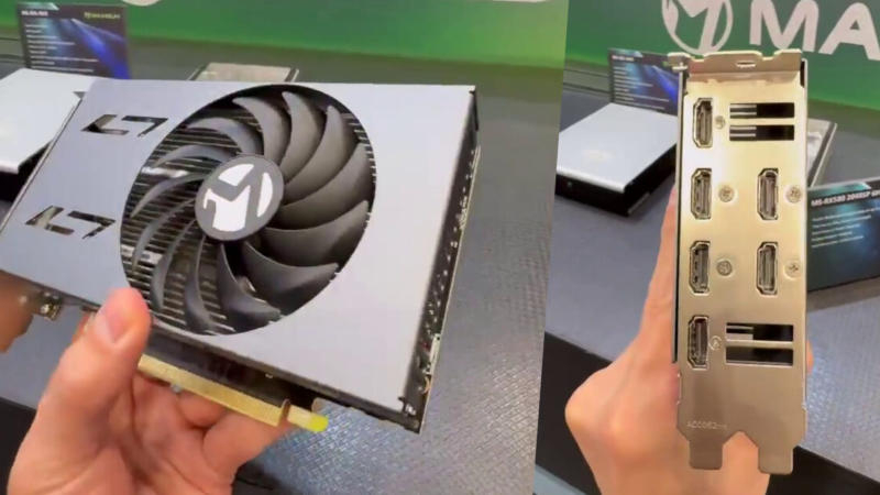 MaxSun przedstawiła na Computex 2026 dziesięcioletni model Radeon RX 580 z sześcioprzecinkowym wyjściem HDMI.
