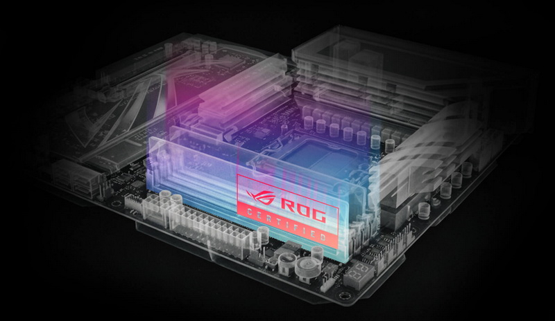 Asus potwierdziła zgodność 17 modułów DDR5 z płytami głównymi ROG.