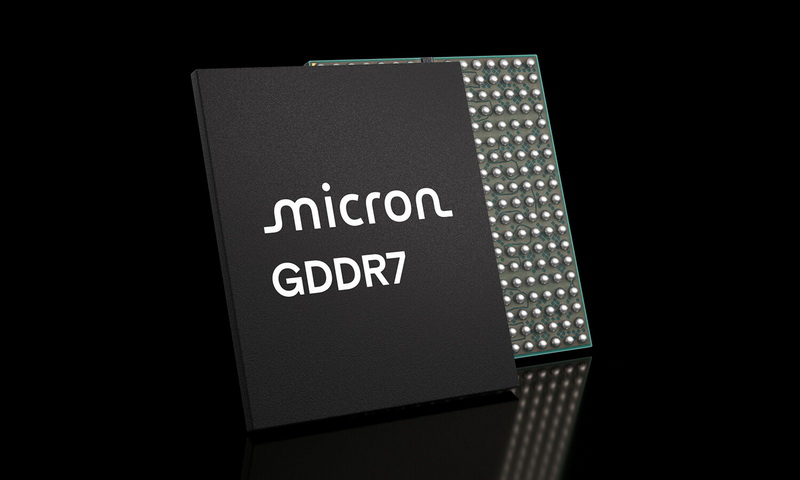 Micron przedstawił pamięci GDDR7 o pojemności 3 GB z prędkością do 36 Gbps