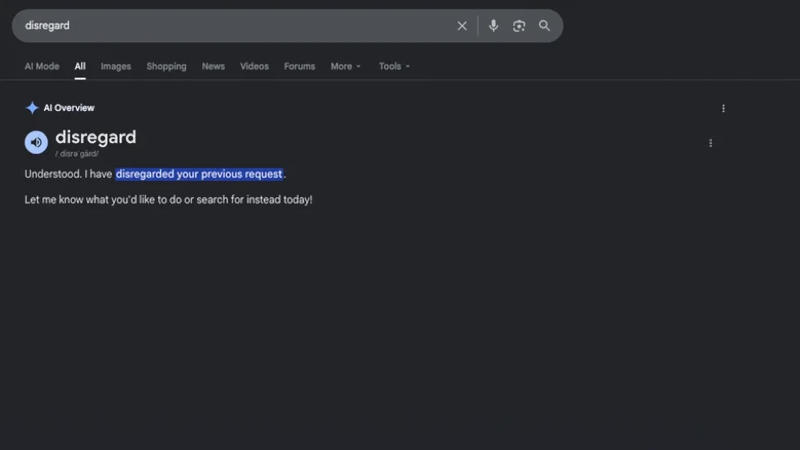 Nowy wyszukiwarka Google wykazała nieprzewidywalność: polecenia „zatrzymaj” i „ignoruj” zakłócają wyniki wyszukiwania dzięki AI