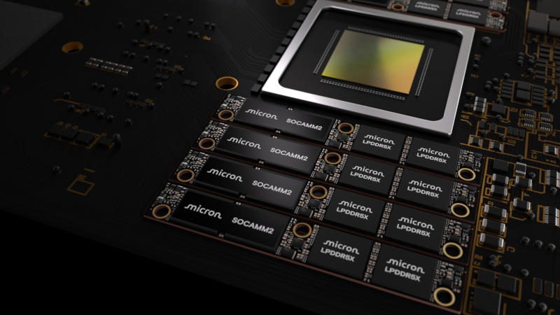 Micron przedstawiła pierwszą na świecie pamięć LPDDR‑SOCAMM2 o pojemności 256 GB, idealną dla AI.