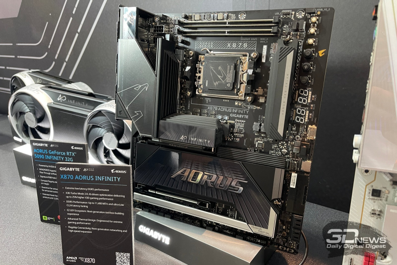 Gigabyte uruchomiła płyty X870E Aorus Infinity Next z unikalnymi porowatymi radiatorami oraz X870 Aorus Infinity, skierowane na przyspieszenie pracy pamięci