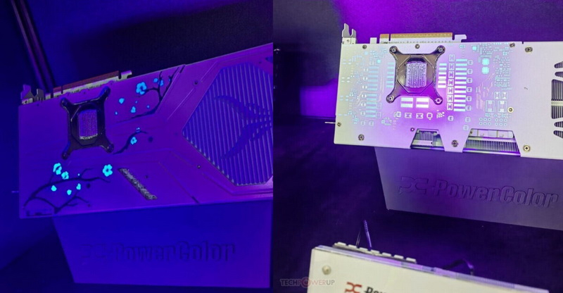 PowerColor przedstawiła karty Radeon RX 9000, lśniące w ultrafiolecie