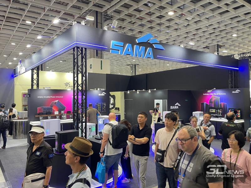 SAMA na Computex 2026: niestandardowe obudowy, systemy chłodzenia z podwójnym ekranem i nowości w bloku zasilania
