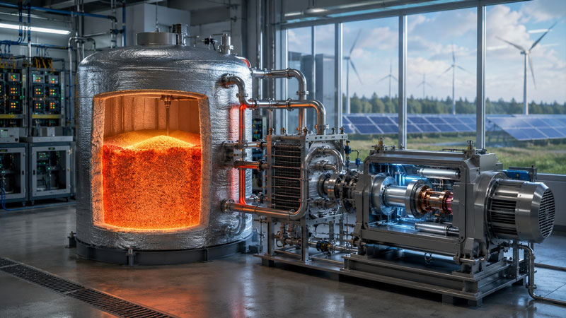 Inżynierowie fińscy wykorzystali silnik Stirlinga do wytwarzania energii elektrycznej z gorącego piasku