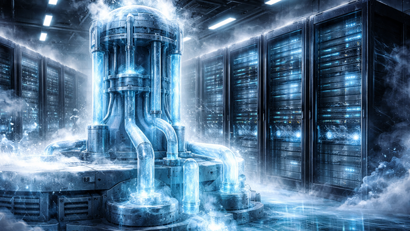 Chińscy naukowcy opracowali „szokowe zamrażanie” – sposób schłodzenia serwerów AI w ciągu 20 sekund bez użycia freonu