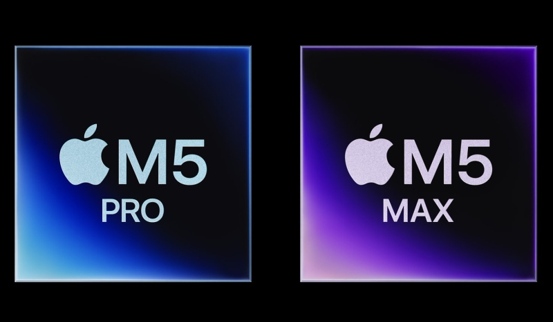 Apple wypuściła układy M5 Pro i M5 Max z 18 rdzeniami, osiągając rekordową wydajność jednowątkową.