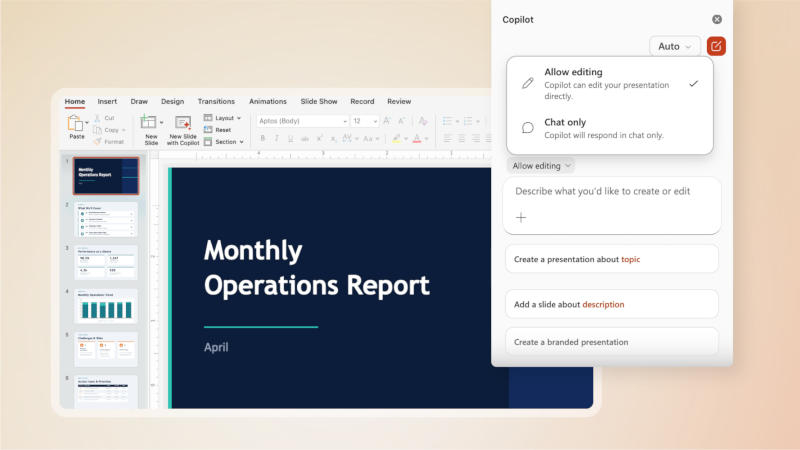 Microsoft wprowadziła agenta AI Copilota do Worda, Excela i PowerPointa oraz udostępniła go wszystkim subskrybentom Microsoft 365.