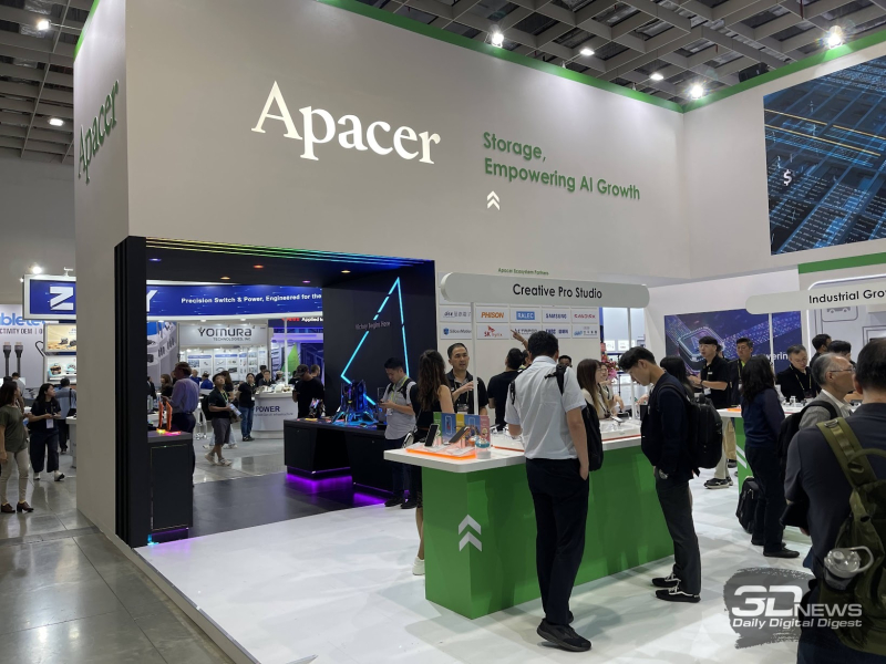 Apacer na Computex 2026: DDR5‑9200, szybkie dyski SSD z chłodzeniem i wiele więcej