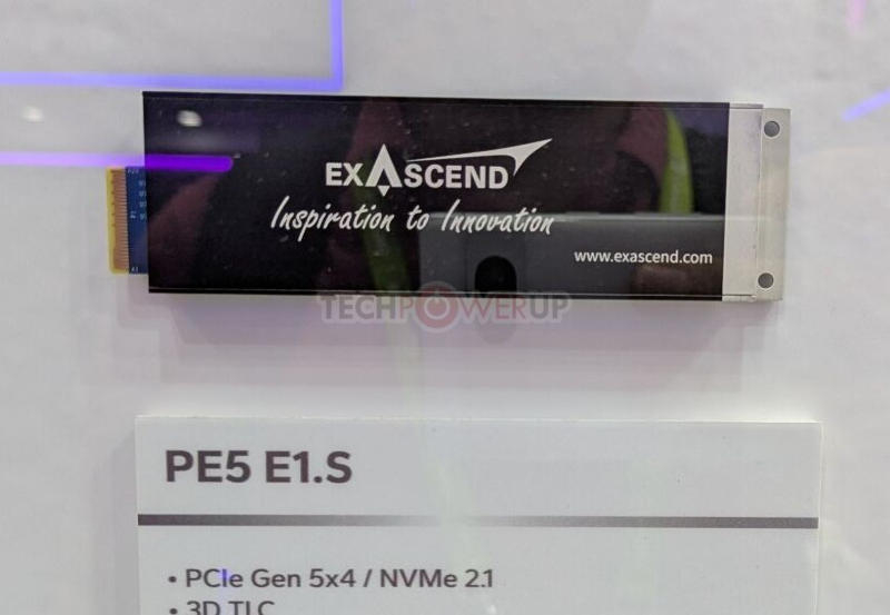 Exascend przedstawiła pierwsze dyski SSD oparte na protokole NVMe 2.1