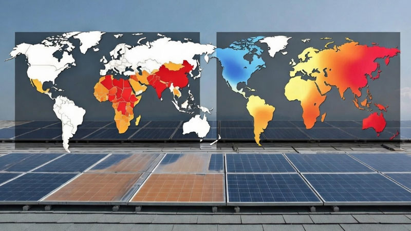Przyspieszenie globalnego ocieplenia pogorszy zużycie paneli słonecznych na dachach – ceny „słonecznej” energii wzrosną bez działań.