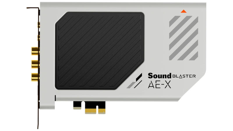 Creative wypuściła płytę dźwiękową Sound Blaster AE‑X, zdolną przetwarzać dźwięk 32‑bitowy z prędkością do 384 kHz