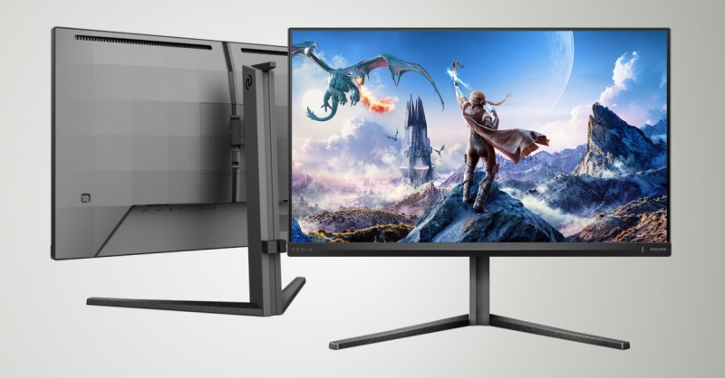 Philips wprowadza monitor Evnia 27M2G5800, zdolny do pracy w trybie 5K przy 165 Hz lub QHD przy 330 Hz.