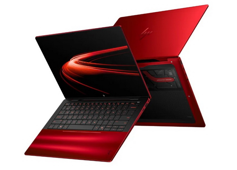 HP w współpracy z Ferrari zaprezentował limitowanego czerwonego laptopa Scuderia Ferrari AI PC o wartości 5 599 dolarów.