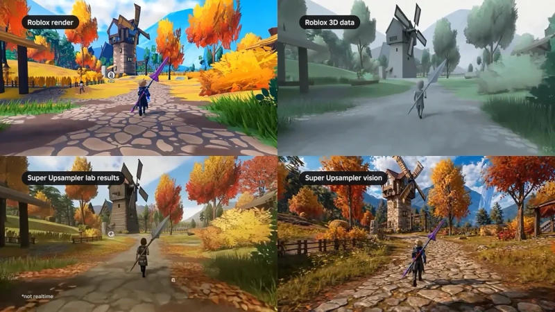 Roblox rozwija Reality – fotorealistyczną platformę gier z renderowaniem AI, nazwa jej „DLSS 5 w naszym domu”.