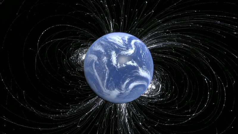 Udowodniono, że niejednorodność ziemskiego pola magnetycznego wynika z tajnych struktur w mantynie.